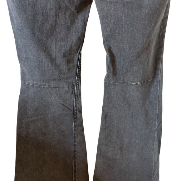 Free People Penny Flare Pull On Jeans Women’s Light Black Wash Size 28Wx33L Tall - Picture 9 of 12